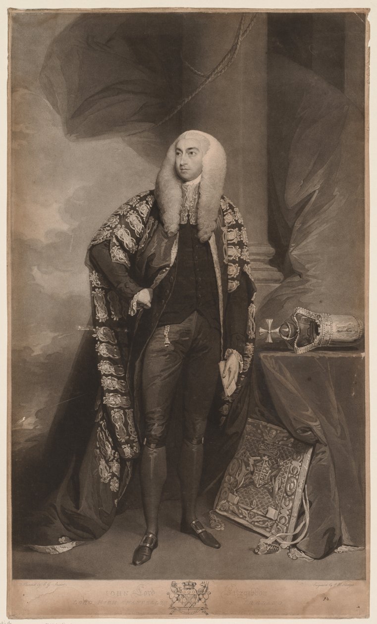 John, Lord FitzGibbon. av Charles Howard Hodges