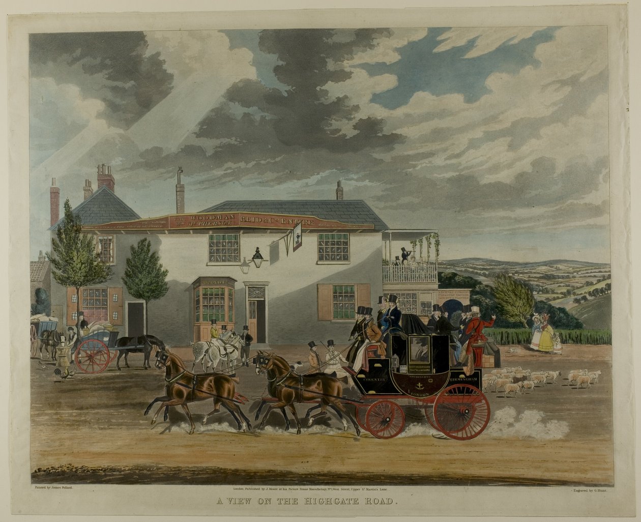 Utsikt över Highgate Road av Charles Hunt