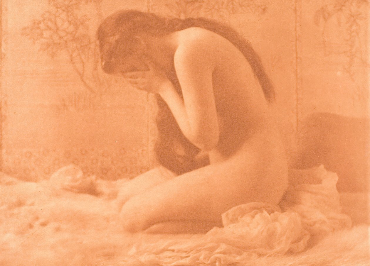 Gråtande Magdalen, ca. 1897. av Charles I. Berg