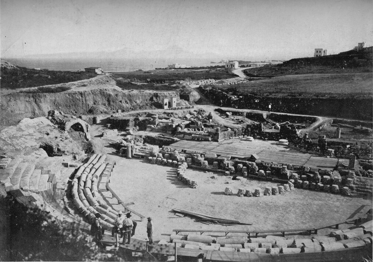 Kartago. Amfiteatern, c1913 av Charles J. S. Makin