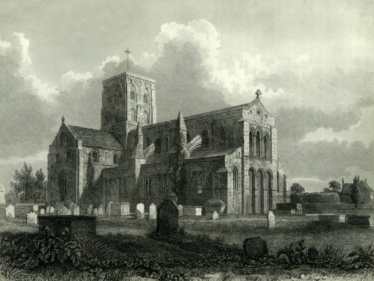 New Shoreham Church, 1835. av Charles J. Smith
