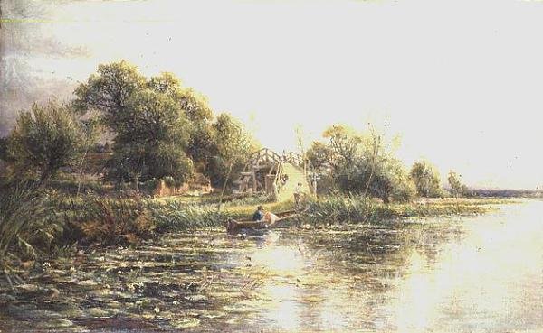 Hurley Bridge av Charles James Lewis