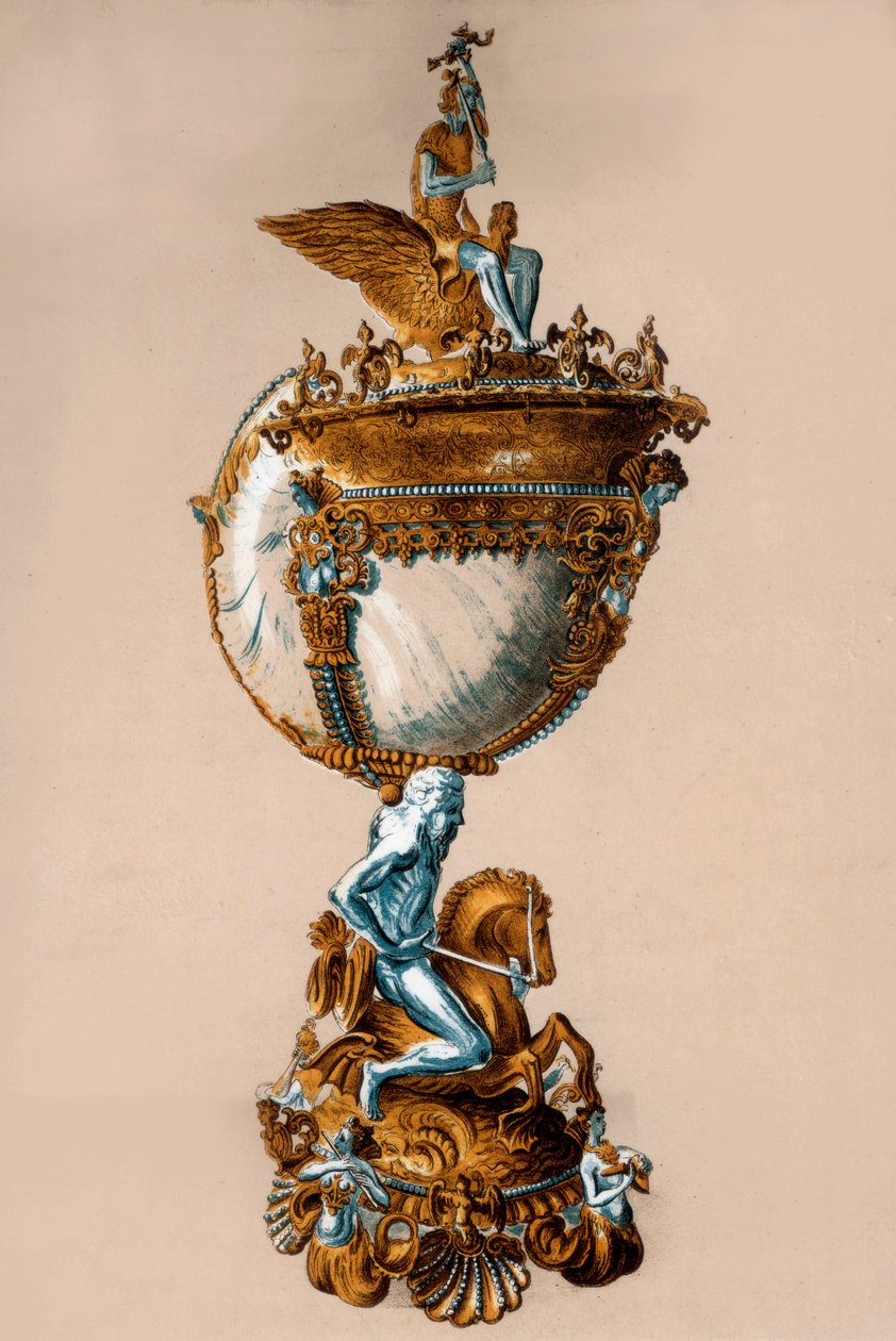 Nautilus-skalet, 1800-talet. av Charles James Richardson