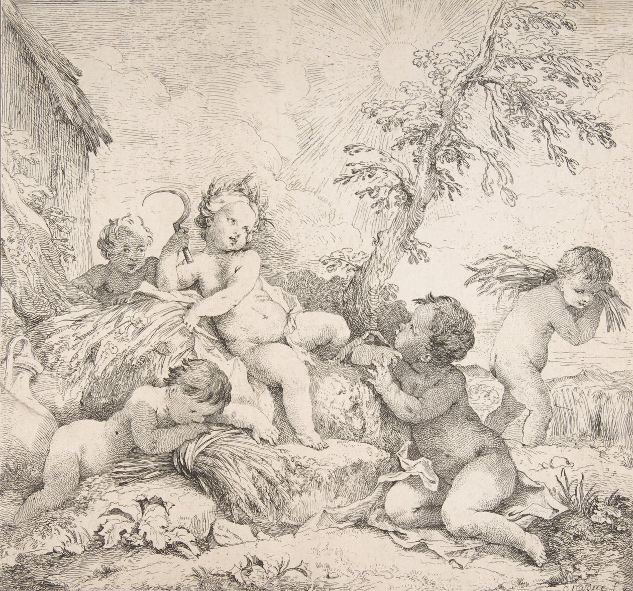 Sommar Sommar, ca. 1735. av Charles Joseph Natoire