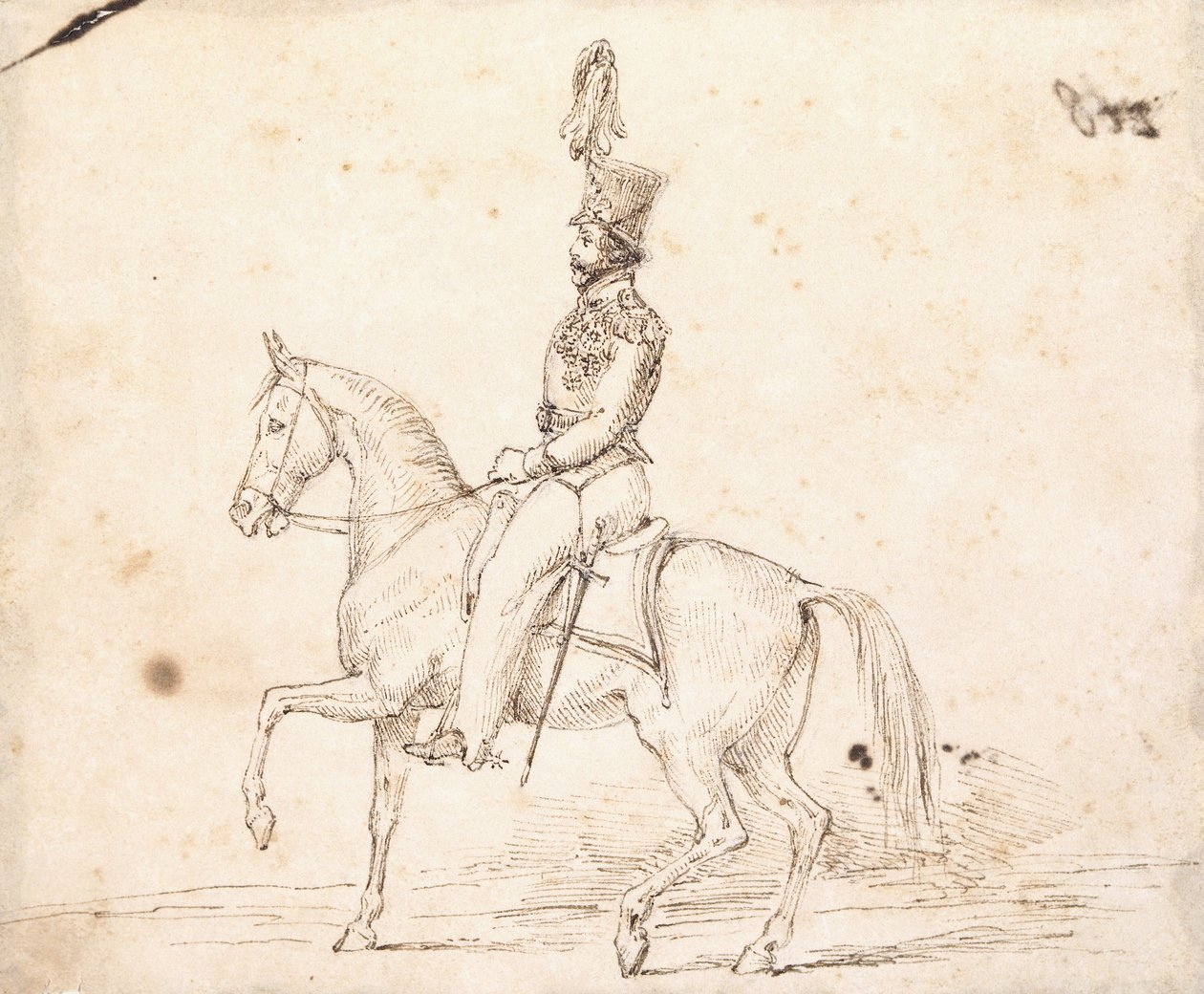 Kejsar Pedro 1:a, ca. 1825-6 av Charles Landseer