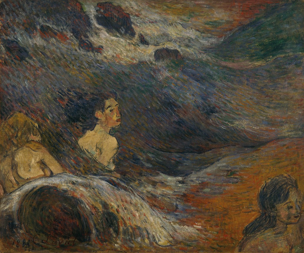 Badande av Charles Laval