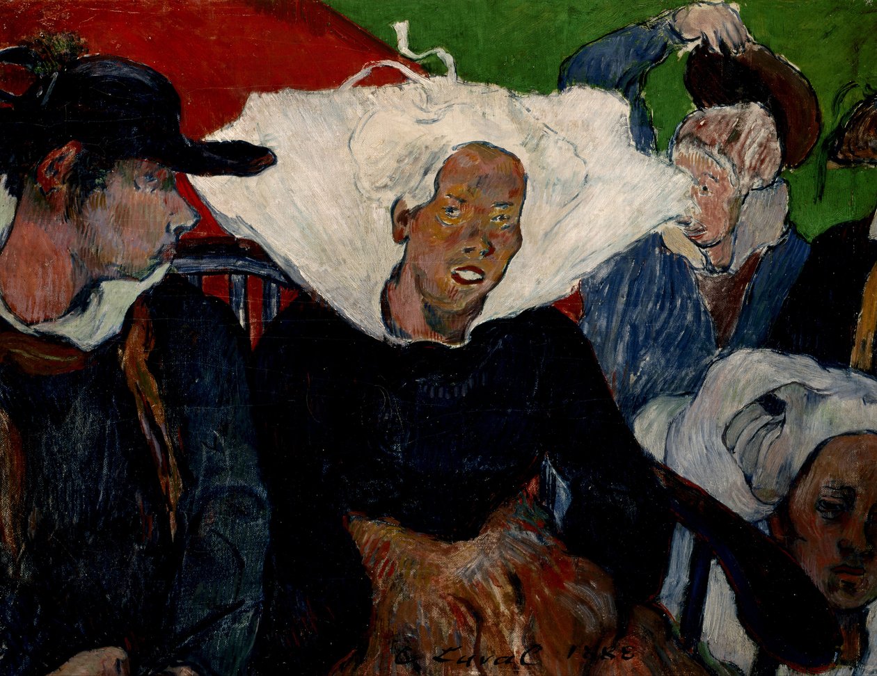 Går till marknaden, Bretagne, 1888 av Charles Laval