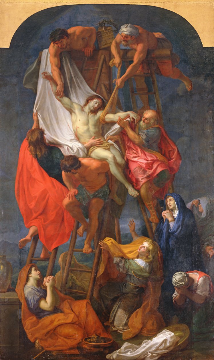 Nedstigning från korset, c.1680 av Charles Le Brun