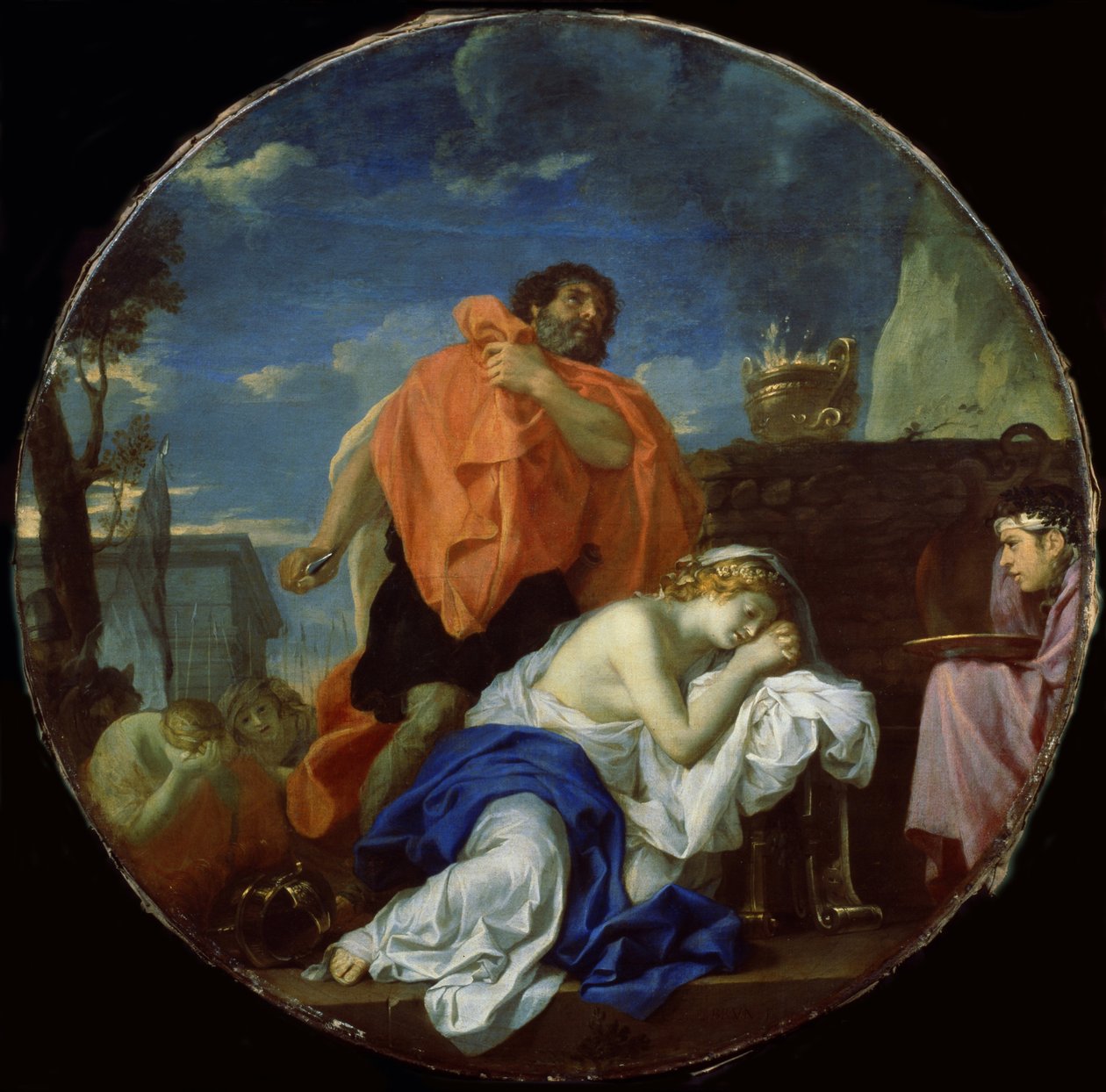 Jeftas offer av Charles Le Brun