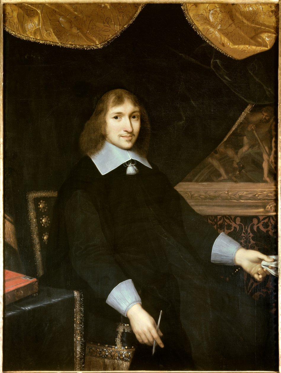 Porträtt av Nicolas Fouquet av Charles Le Brun