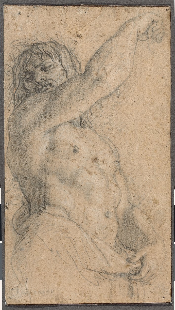 Studier för en Herm av Charles Le Brun