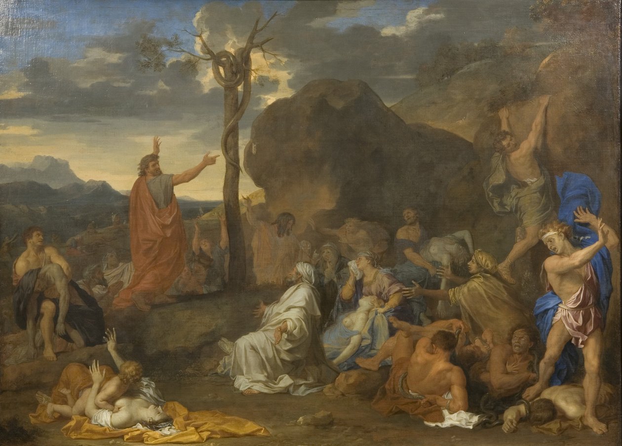 Den fräcka ormen av Charles Le Brun