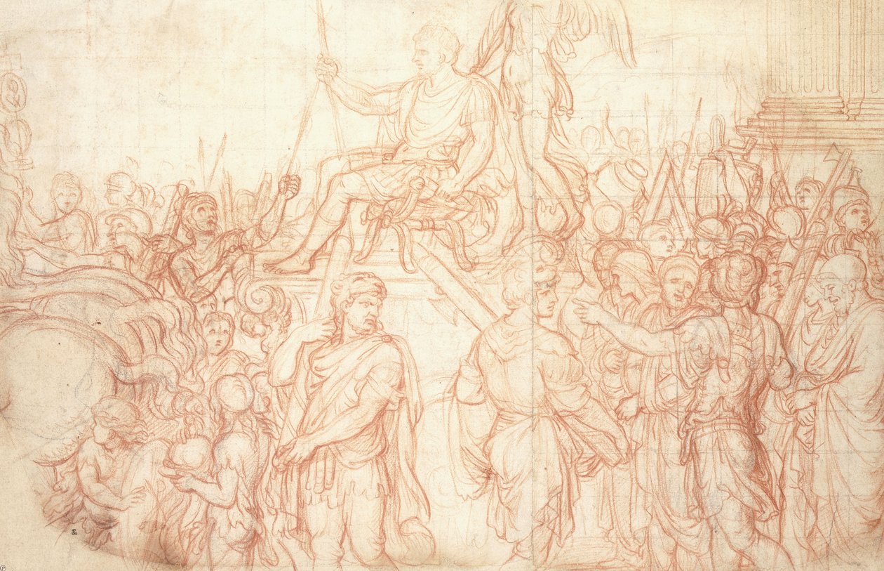 Kejsar Konstantins triumf, av Charles Le Brun