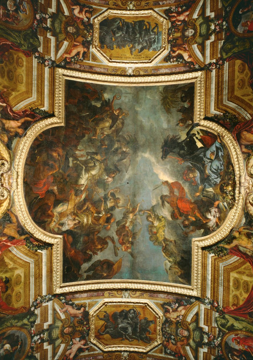 Passagen av Rhen ... av Charles Le Brun