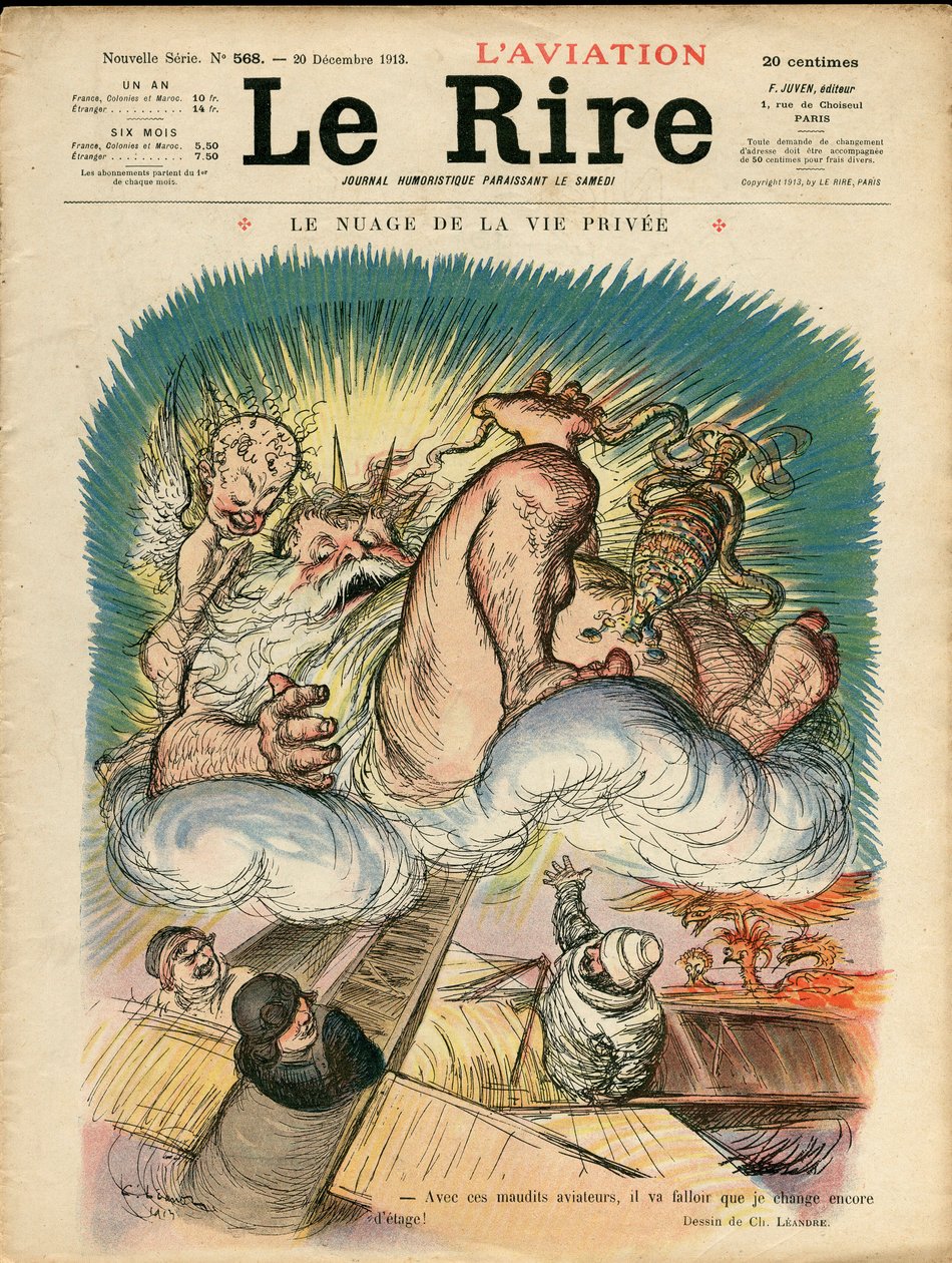 Omslag till "" The Laughter "", Satirical in Colors av Charles Leandre