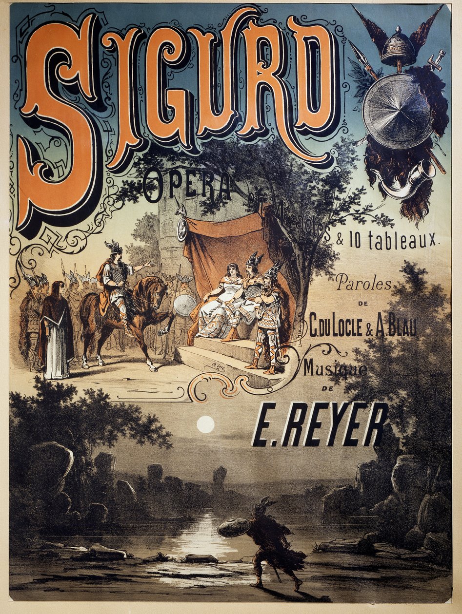 Affisch för Sigurd av Charles Levy