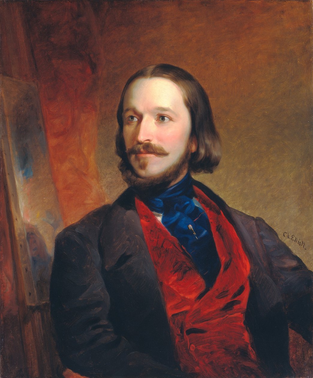 William Sidney Mount, ca. 1850. av Charles Loring Elliott