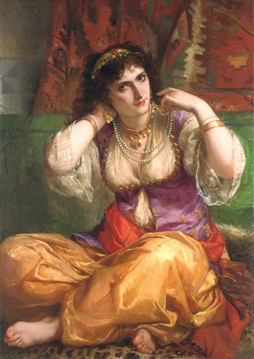 Odalisken av Charles Louis Lucien Muller