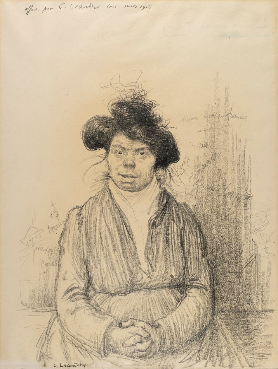 Bondekvinna av Charles Lucien Leandre