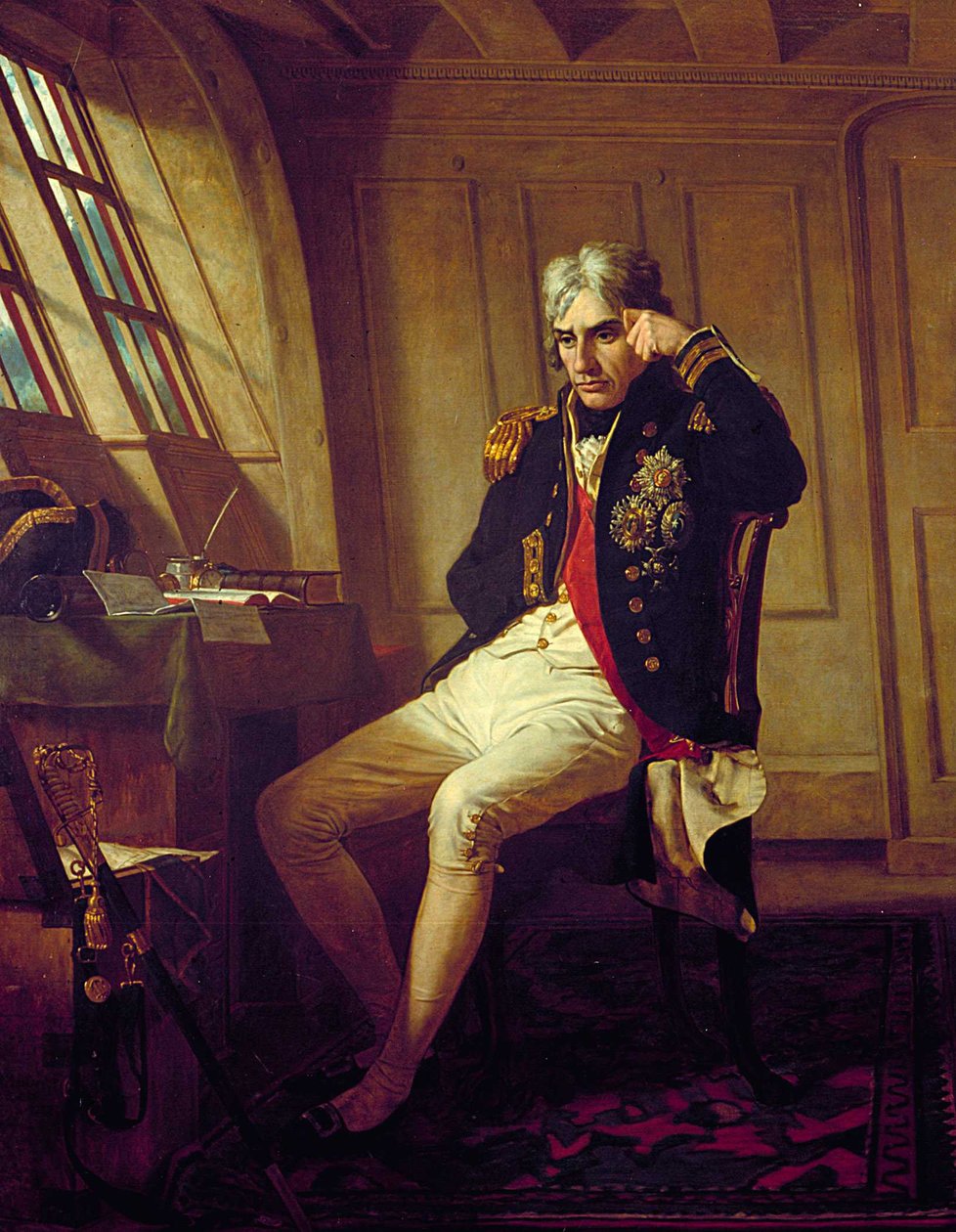 Porträtt av Nelson av Charles Lucy