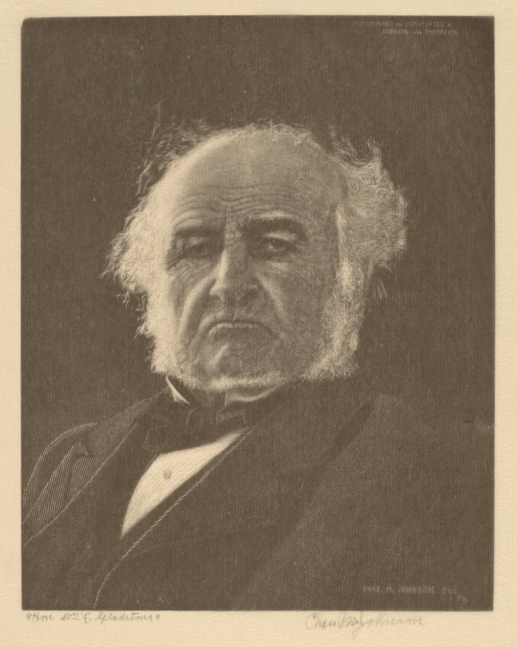 William Gladstone av Charles M. Johnson