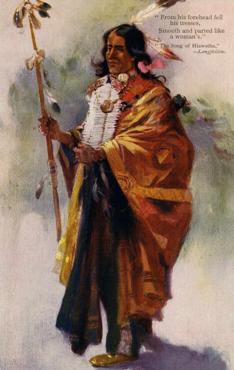 Hiawatha av Charles Marion Russell