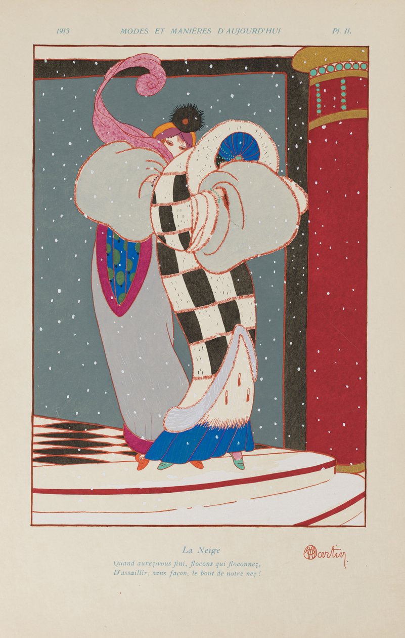 Dagens mode och uppförande, 1913. av Charles Martin