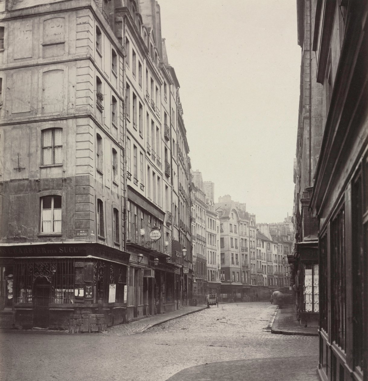 Ironwork Street, ca. 1865. av Charles Marville