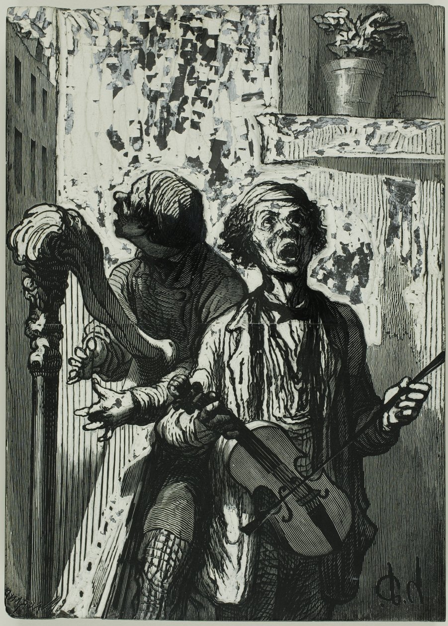Street Singers av Charles Maurand