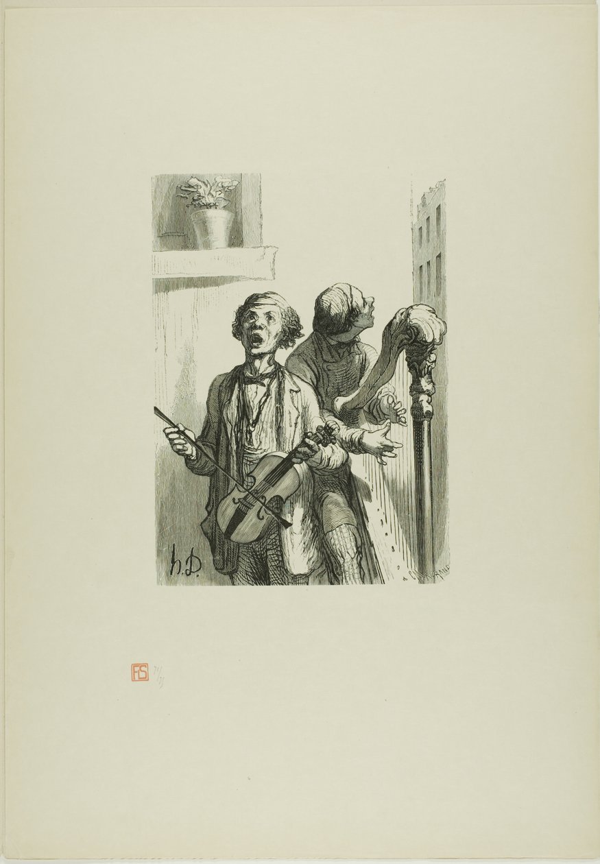 Street Singers av Charles Maurand