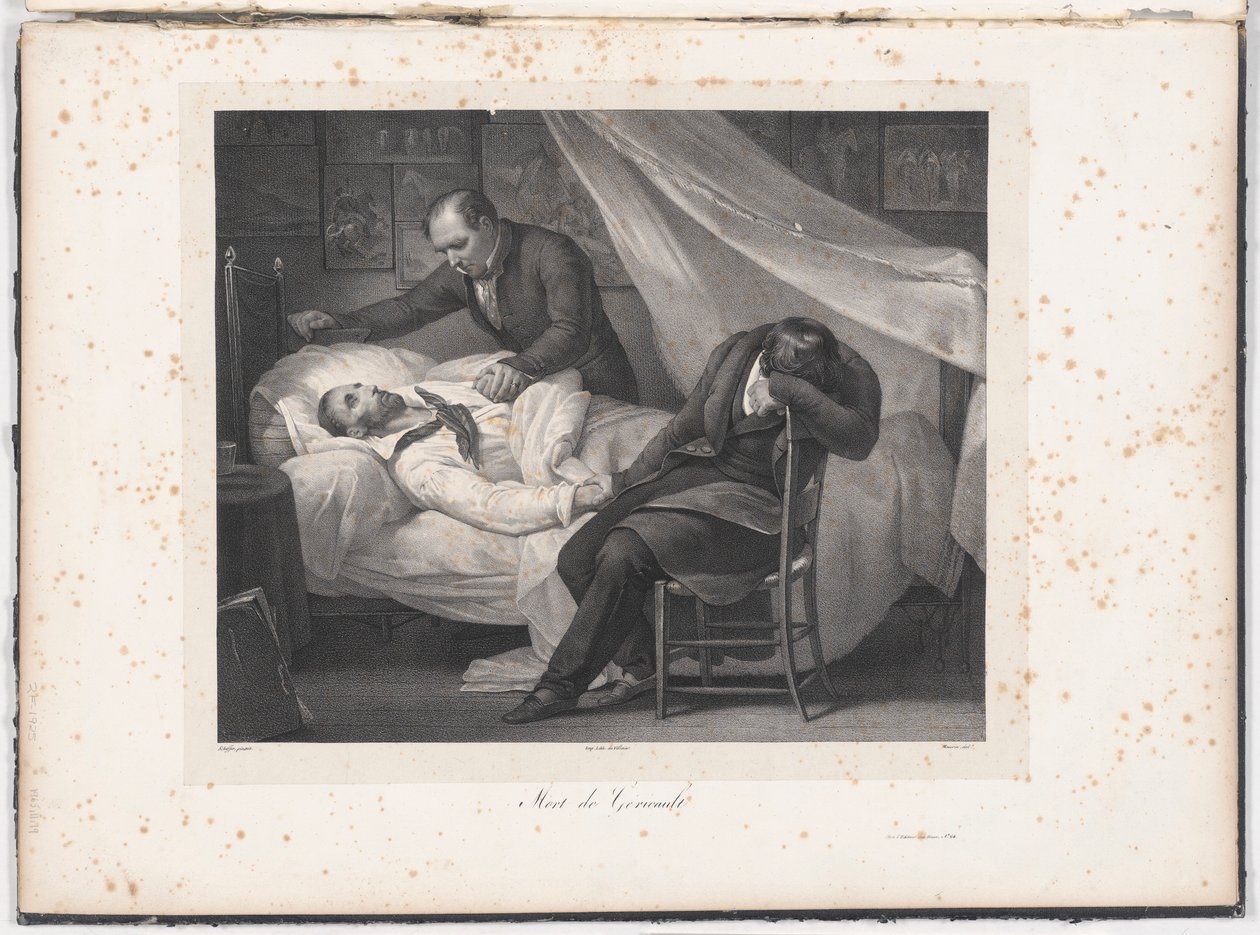 Gericaults död av Charles Maurin