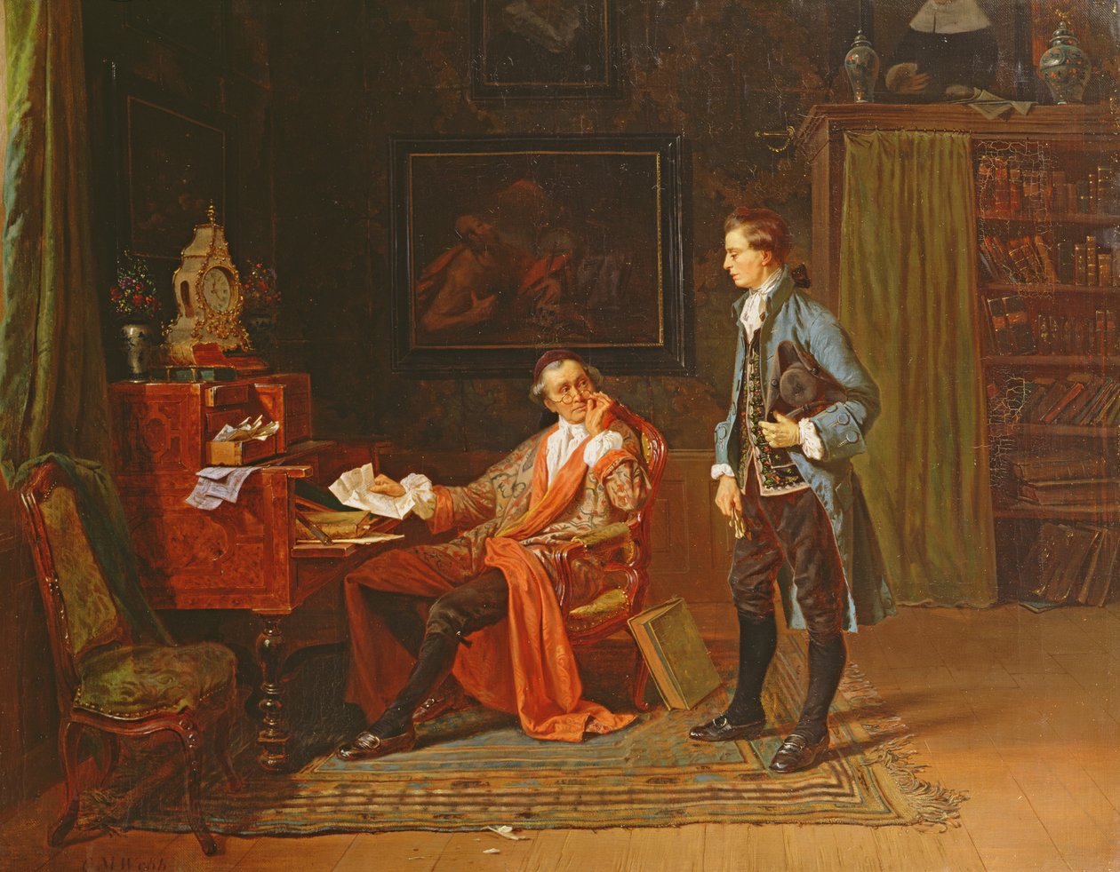 Budbäraren av Charles Meer Webb
