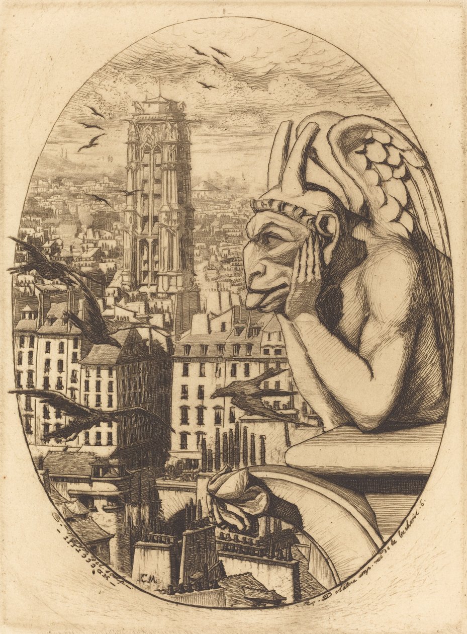 Le stroge (Vampyren) av Charles Meryon