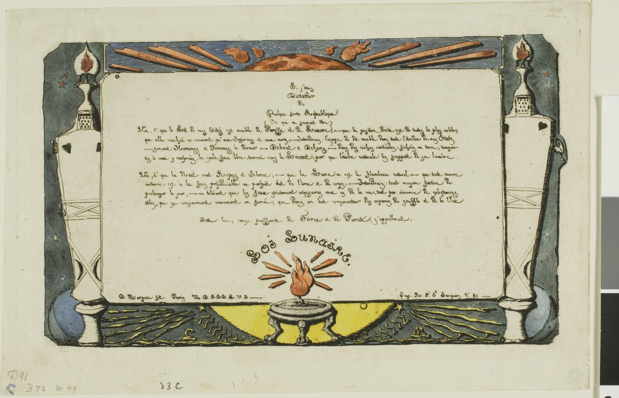 Lunar Law, nej. 1 av Charles Meryon