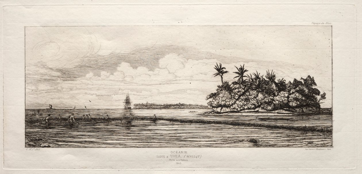 Ocean, 1845. av Charles Meryon