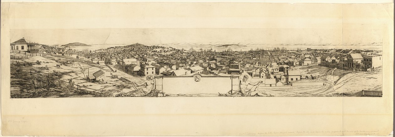 San Francisco av Charles Meryon