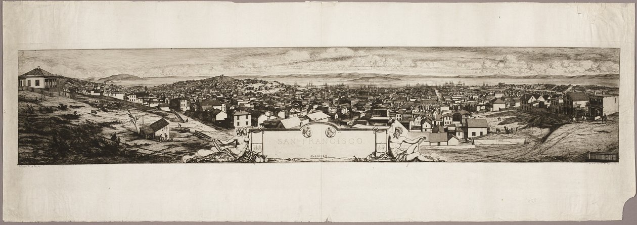 San Francisco av Charles Meryon