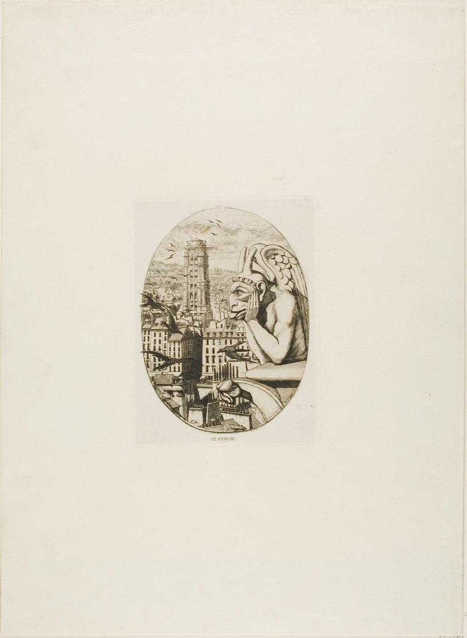 Vampyren av Charles Meryon