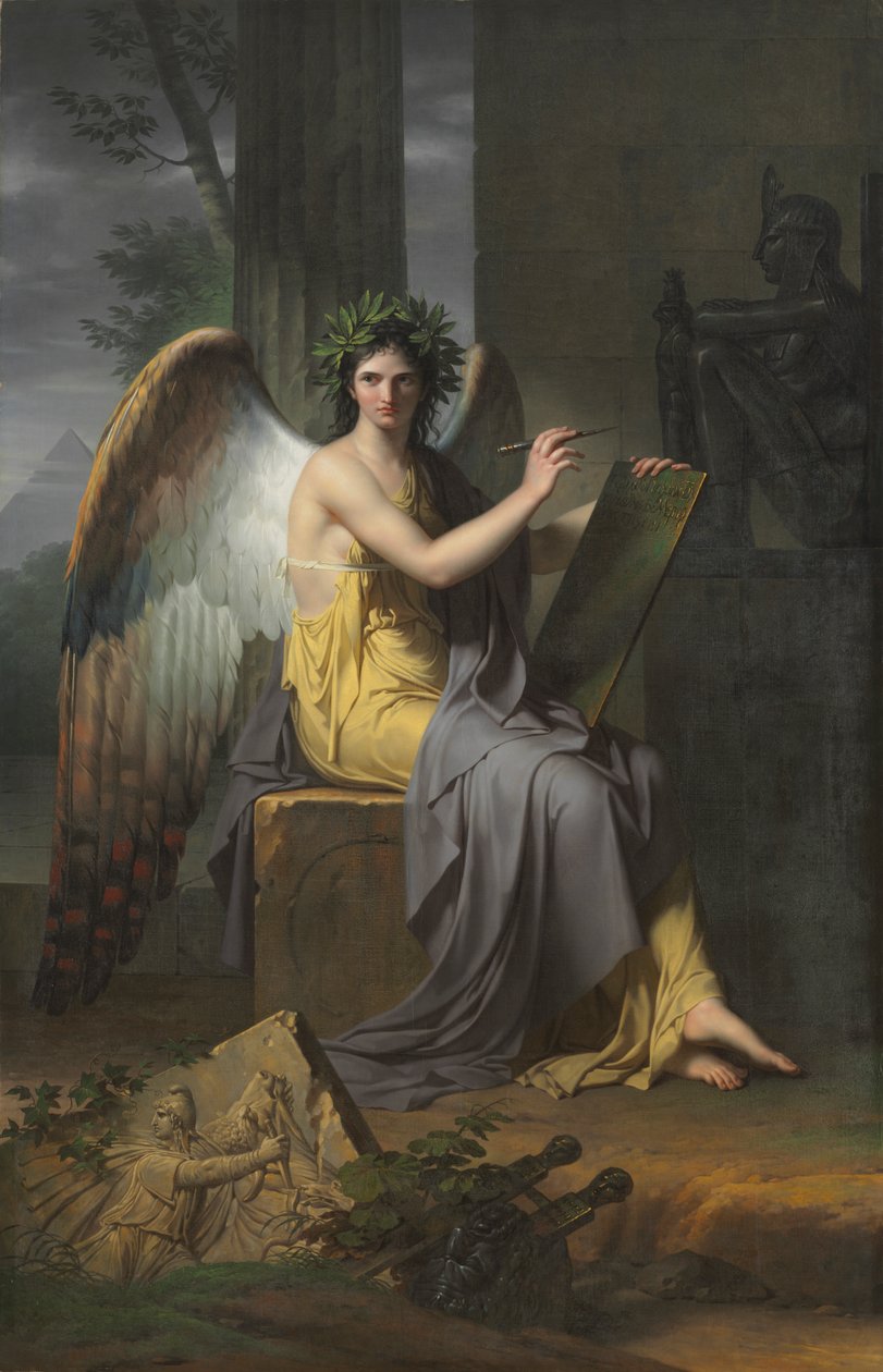 Clio, Muse of History av Charles Meynier