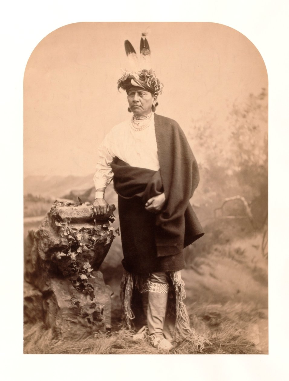 Omaha-chefen av Charles Milton Bell