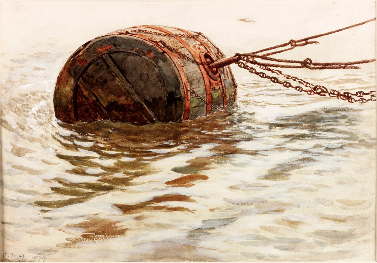 Boj (kroppsfärg) av Charles Napier Hemy