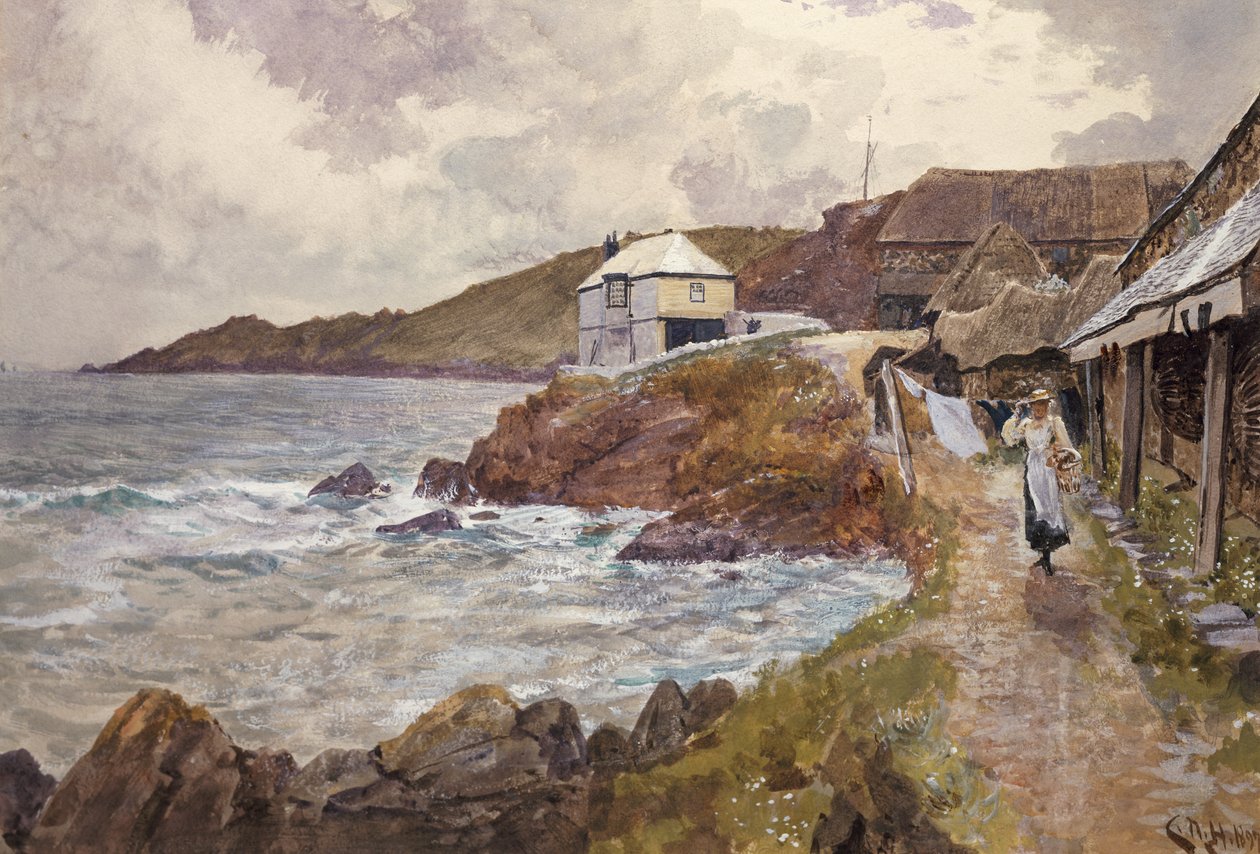 Kustscenen av Charles Napier Hemy