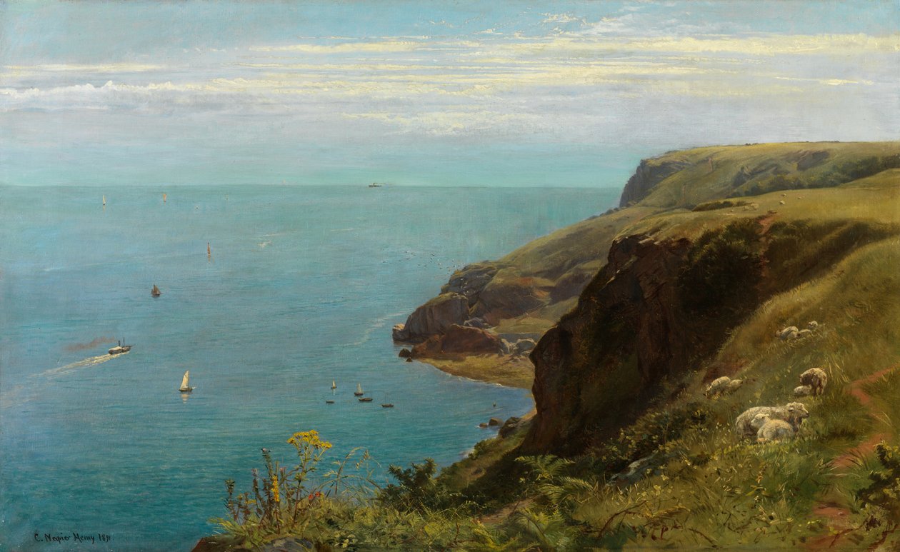 Havskusten, Torquay av Charles Napier Hemy