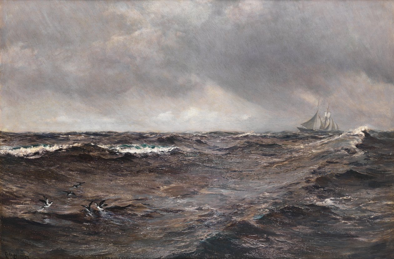 Djuphavsregnet, 1907 av Charles Napier Hemy