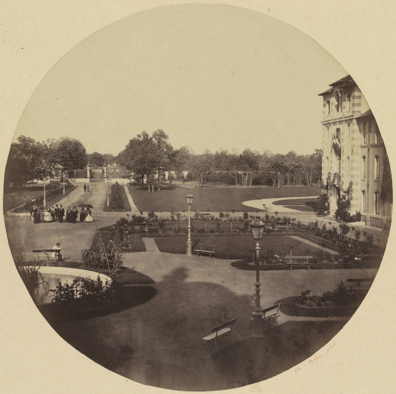 Asylen i Vincennes av Charles Nègre