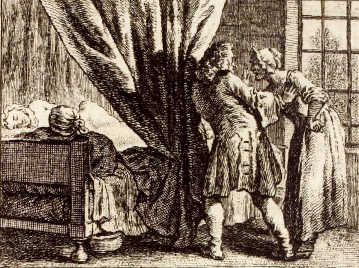 Le Rossignol av Charles Nicolas Cochin