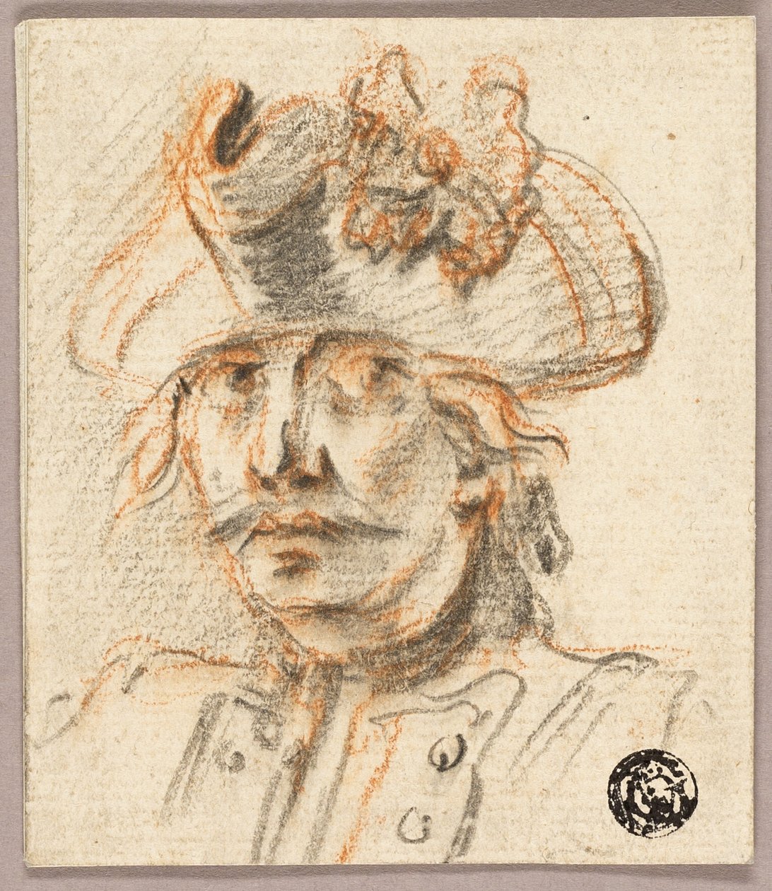 Byst av soldat av Charles Parrocel