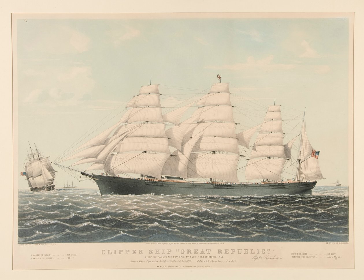 Clipperskepp av Charles Parsons