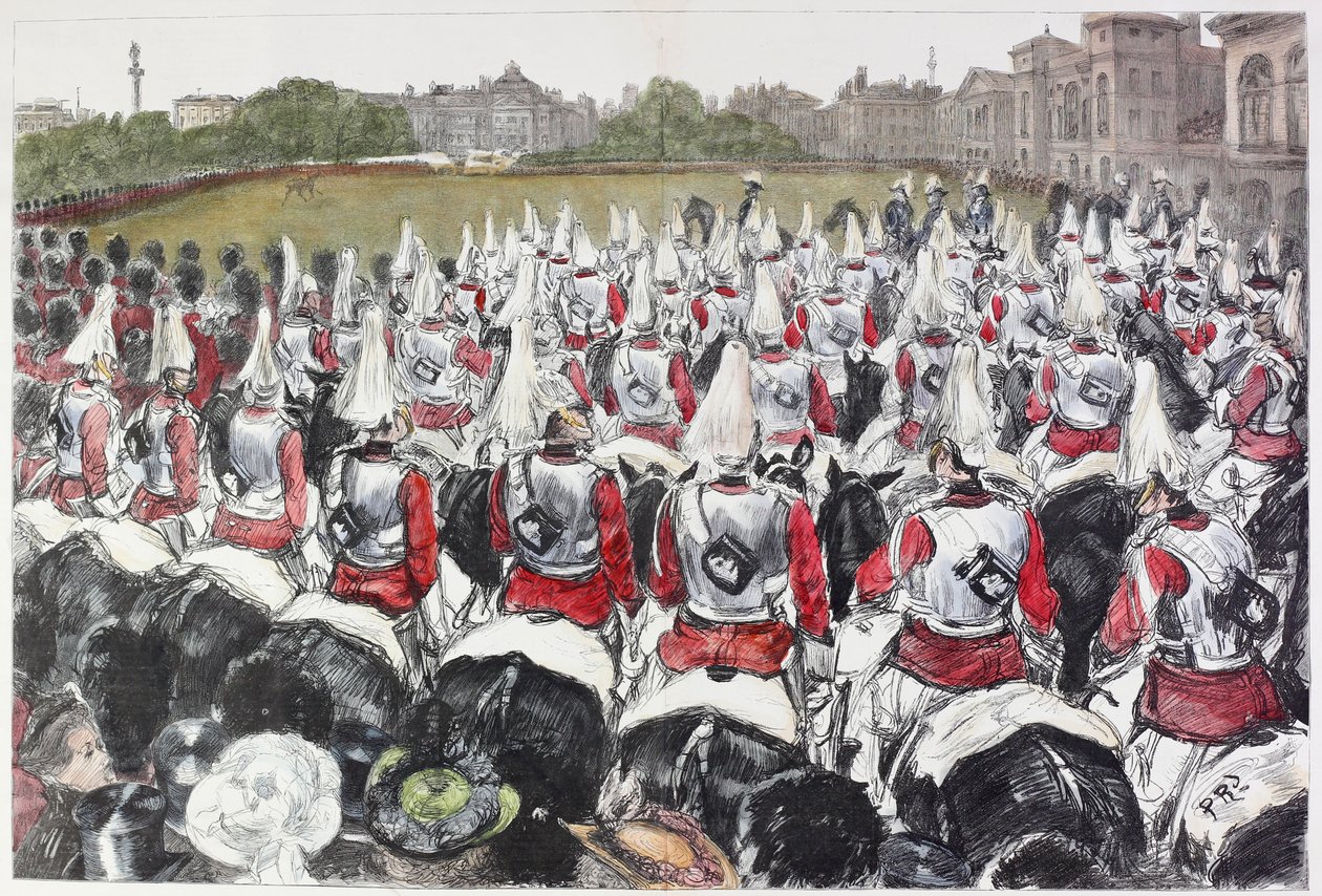 Queens födelsedag i London av Charles Paul Renouard