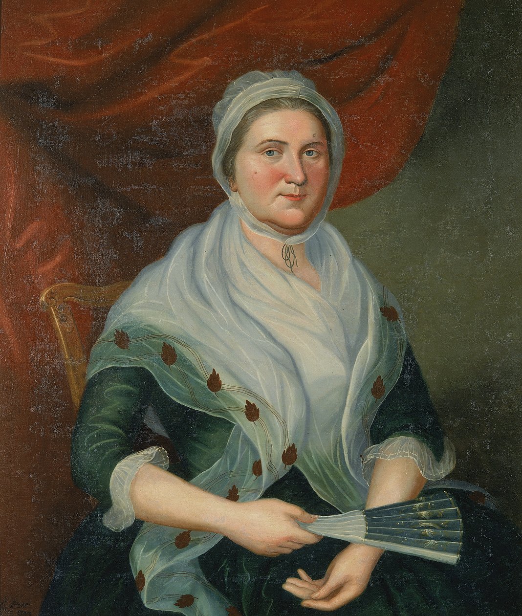 Emily Smiley Snowden, 1793. av Charles Peale Polk